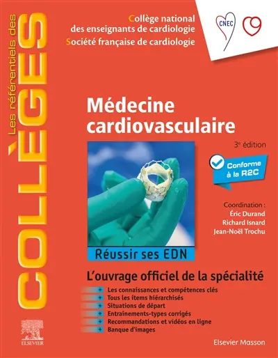 Médecine cardiovasculaire : réussir ses EDN : conforme à la R2C
