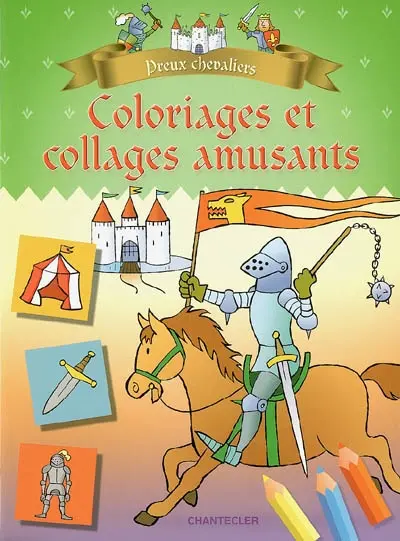 Coloriages et collages amusants