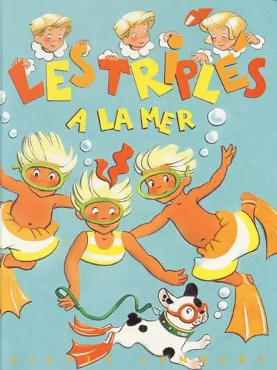 Les triplés à la mer