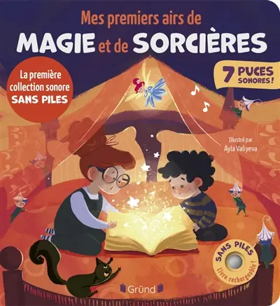 Mes premiers airs de magie et de sorcières : 7 puces sonores !