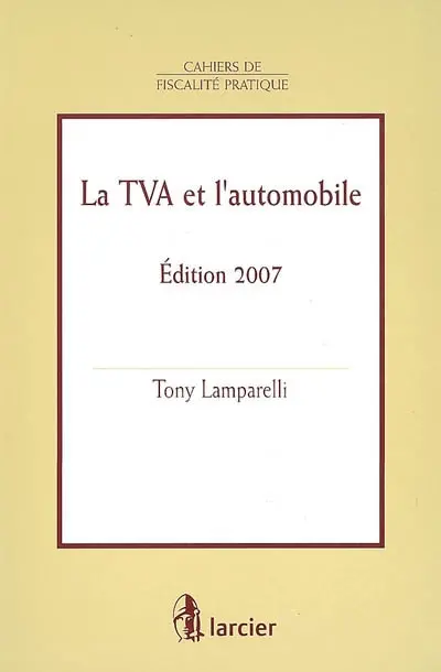 La TVA et l'automobile