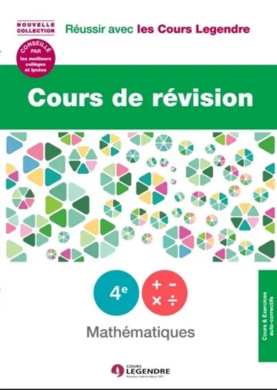 Mathématiques 4e : cours de révision