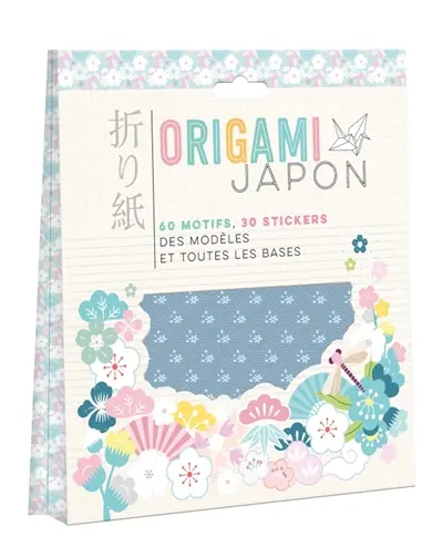 Origami Japon : 60 motifs, 30 stickers : des modèles et toutes les bases