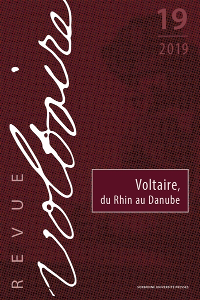 Revue Voltaire, n° 19. Voltaire, du Rhin au Danube