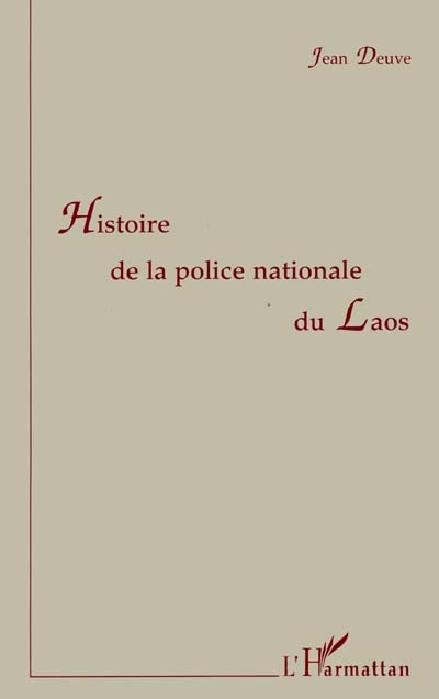 Histoire de la police nationale du Laos