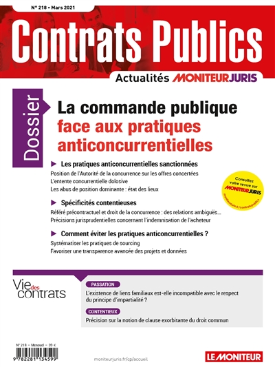 Contrats publics,...