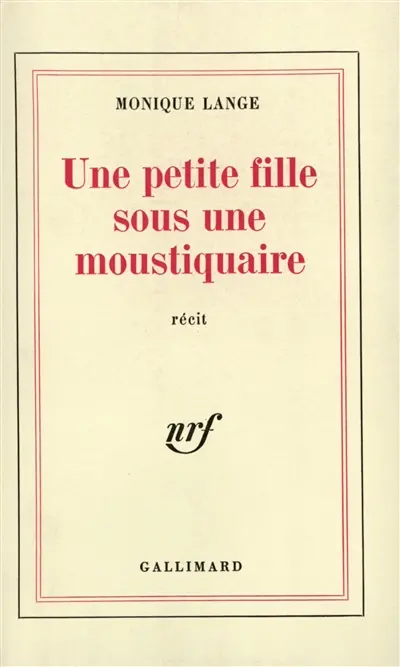 Une Petite fille sous une moustiquaire