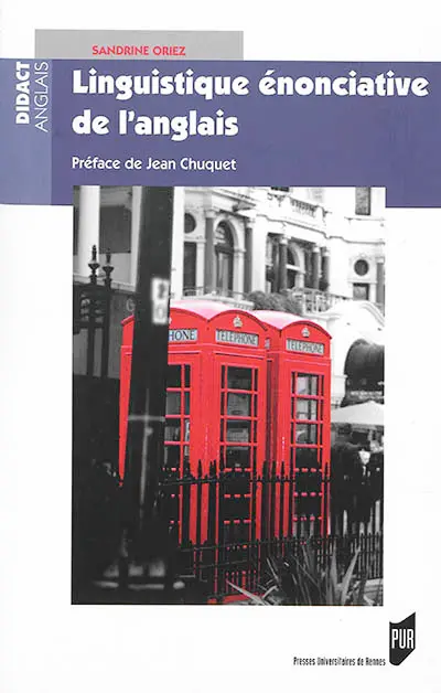 Linguistique énonciative de l'anglais