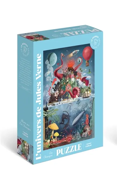 L'univers de Jules Verne : puzzle