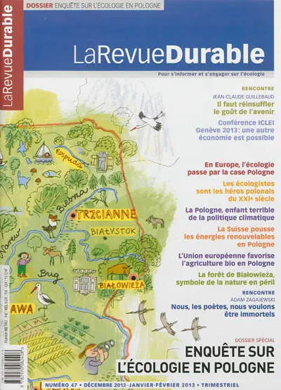 Revue durable (La), n° 47. Enquête sur l'écologie en Pologne
