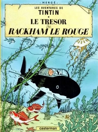 Les équérouées à Tintin. La guénochée à Rackham le Rouge