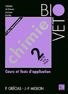 Chimie : cours et tests d'application. Vol. 2