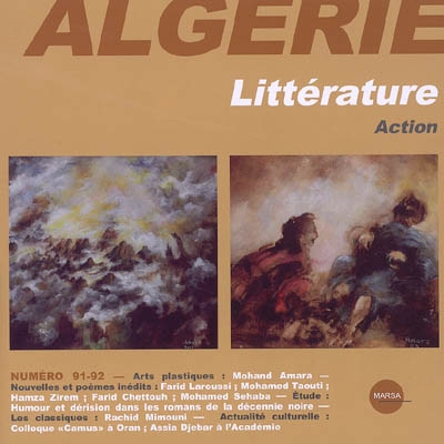 Algérie littérature-action, n° 91-92