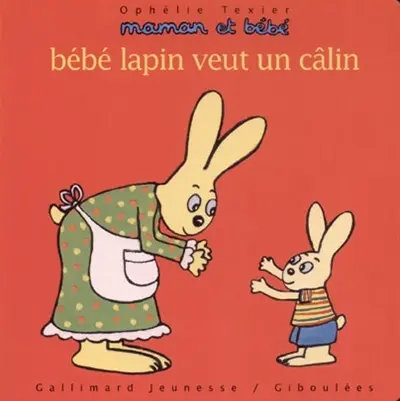Bébé lapin veut un câlin