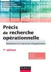 Précis de recherche opérationnelle : méthodes et exercices d'application