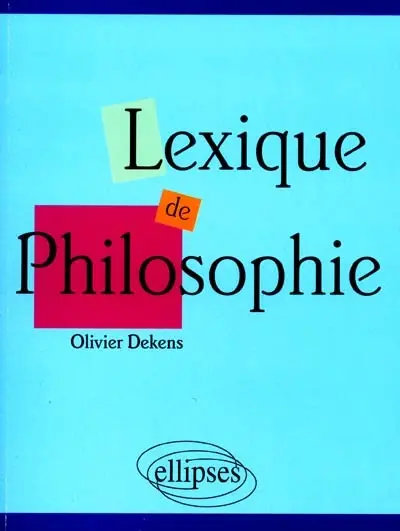 Lexique de philosophie