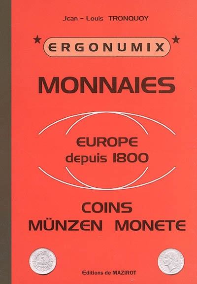 Monnaies : Europe depuis 1800