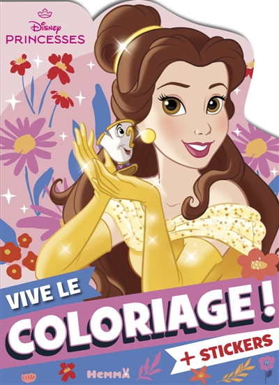 Disney Princesses : Vive le coloriage ! (Belle)