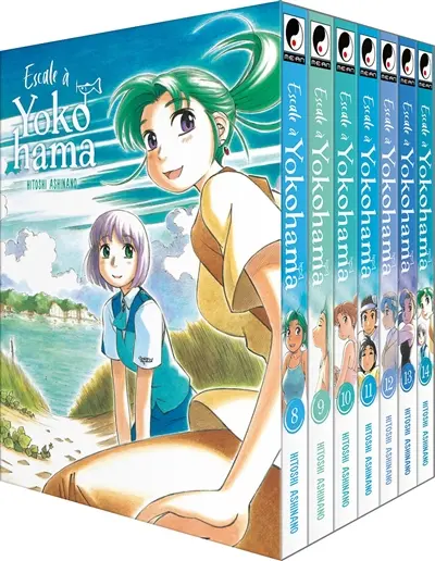 Escale à Yokohama : coffret partie 2 (tomes 8 à 14)