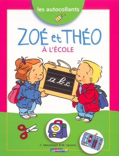 Zoé et Théo à l'école