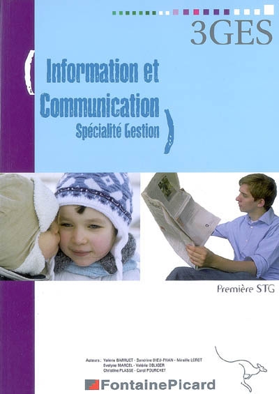 Information et communication, spécialité gestion : première STG
