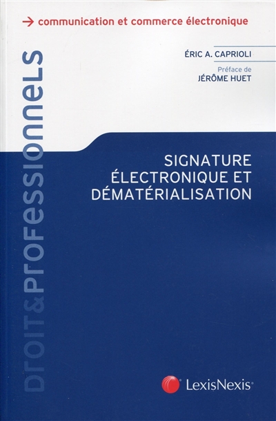 Signature électronique et dématérialisation