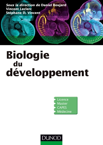 Biologie du développement : licence, master, Capes, médecine