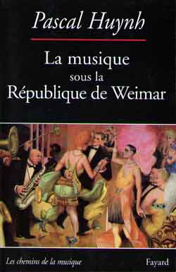 La musique sous la République de Weimar : musique et engagement