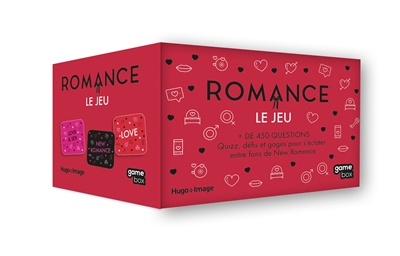 Romance : le jeu : + de 450 questions, quiz, défis et gages pour s'éclater entre fans de new romance