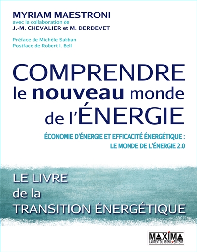 Comprendre le nouveau monde de l'énergie : économie d'énergie et efficacité énergétique : le monde de l'énergie 2.0