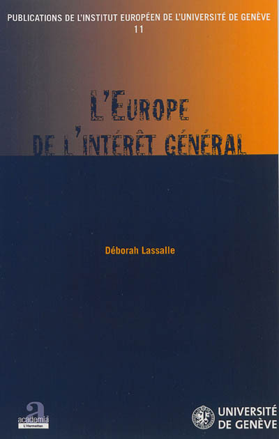 L'Europe de l'intérêt général