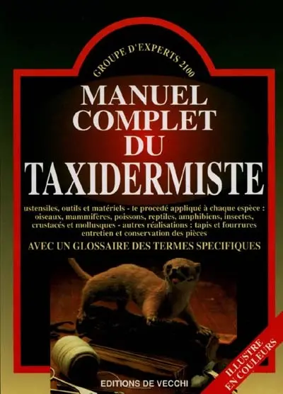 Manuel complet du taxidermiste