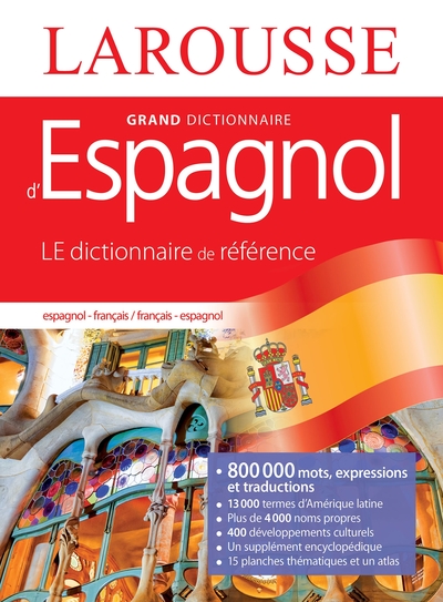 Grand dictionnaire D'espagnol