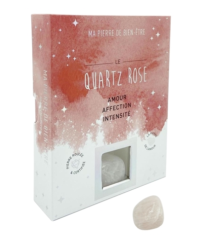 le quartz rose : amour, affection, intensité