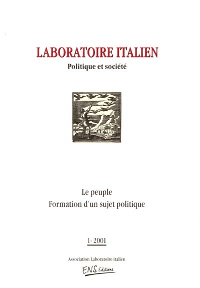 Laboratoire italien, n° 1. Le peuple : formation d'un sujet politique