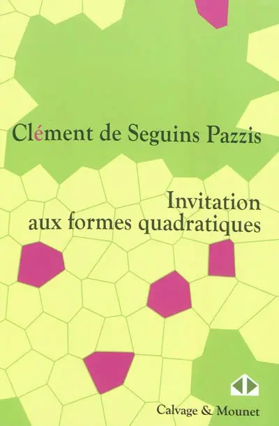 Invitation aux formes quadratiques
