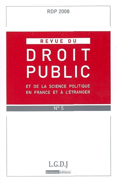 Revue du droit public et de...