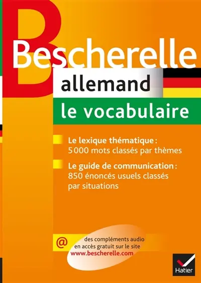 Allemand, le vocabulaire