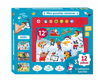 Noël : 75 sons et mélodies,...