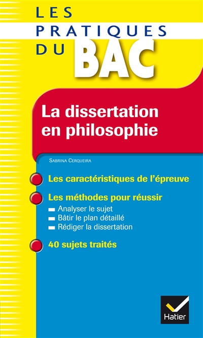 La dissertation en philosophie