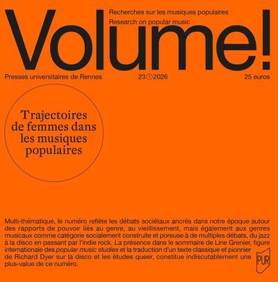 Volume !, n° 23-1....