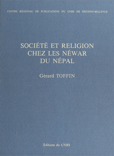 Société et religion chez les Néwar du Népal