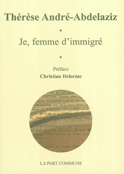Je, femme d'immigré