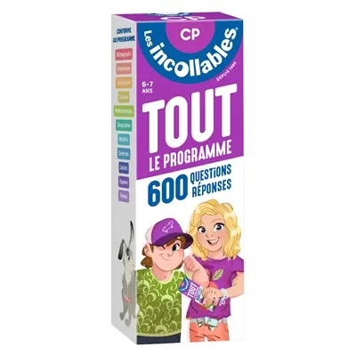 Les incollables : tout le programme, 600 questions réponses : CP, 6-7 ans Les incollables : tout le programme, 600 questions réponses : CP, 6-7 ans