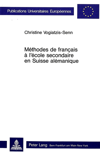 Méthodes de français à l'école secondaire en Suisse alémanique : analyse linguistique et méthodologique du chapitre des pronoms compléments