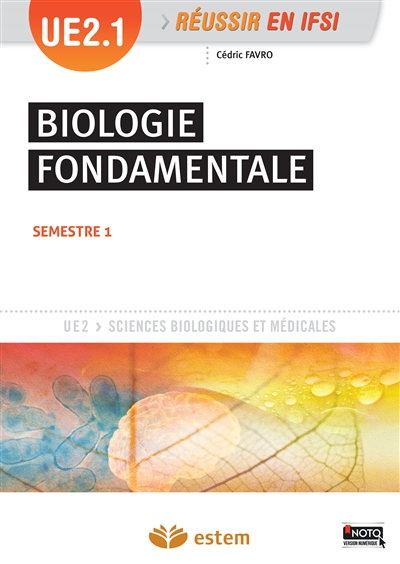 Biologie fondamentale : UE 2.1, semestre 1