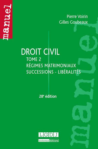 Droit civil. Vol. 2. Régimes matrimoniaux, successions, libéralités