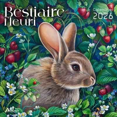 Bestiaire fleuri : calendrier 2026