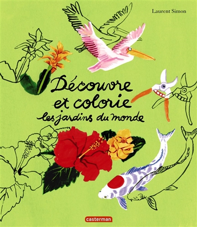 Découvre et colorie les jardins du monde
