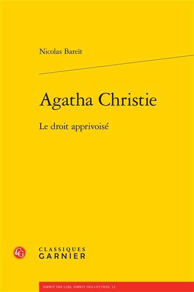 Agatha Christie : le droit apprivoisé